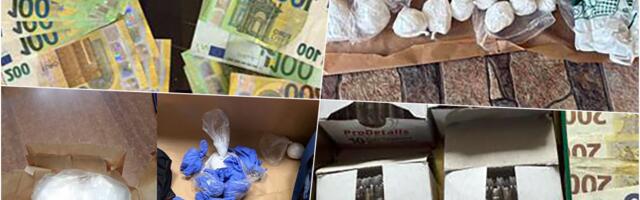 RAZBIJENA NARKO-MREŽA, UHAPŠEN VOĐA KRIMINALNE GRUPE: Zaplenjena gomila droge i keša, rasturali kokain i "travu" po Beogradu i Novom Sadu (foto)