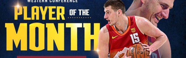 Jokić i Harden ponovo rame uz rame: Somborac igrač meseca na Zapadu, ispisao istoriju Denvera