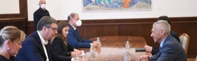 (FOTO) Vučić se sastao sa ambasadorom Rusije Bocan-Harčenkom