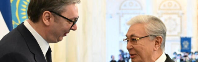 Токајев одликовао Вучића Орденом „Златног орла“: Највише признање Казахстана председнику Србије