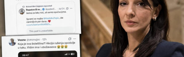 Више нема поштеђених: Блокадерска мржња стигла и до Маринике Тепић