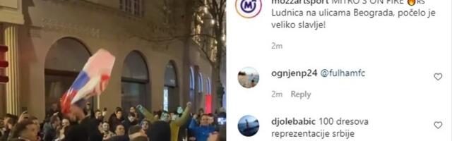 Mitro´s on fire! Veliko slavlje na ulicama Beograda (VIDEO)