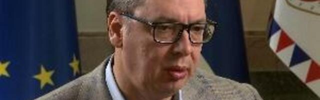 Вучић за РТС: Данас најтежи дан од када сам председник, позивам Србе да не наседају на провокације