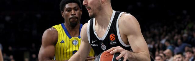 (VIDEO) Nova katastrofa Partizana u Evroligi, Makabi ubedljiv u Areni