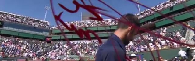 Evo šta je Novak Đoković napisao na kameru nakon plasmana u osminu finala Indijan Velsa