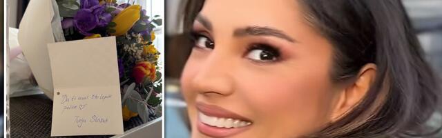 Nadici Ademov na kućnu adresu stigao poklon od ove pevačice, odmah objavila šta piše u posveti: "Moje milo..."