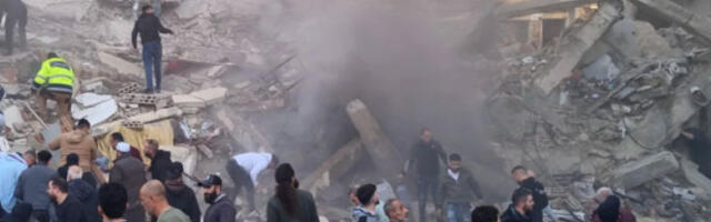 Најмање 13 жртава у рушењу дотрајале зграде у сиромашном кварту Триполија