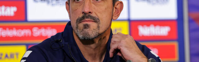 Veljko Paunović u misiji "otklonjenja straha" od teškog poraza Srbije (Video)