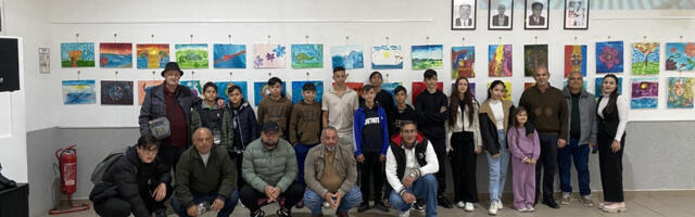 Izložba učeničkih radova sa likovne kolonije Domu kulture Roma