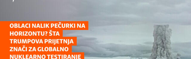 Oblaci nalik pečurki na horizontu? Šta Trumpova prijetnja znači za globalno nuklearno testiranje