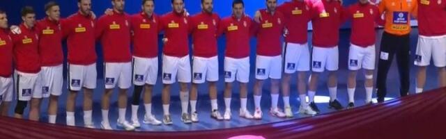 Bruka organizatora EP: Pogrešna zastava Srbije (FOTO)