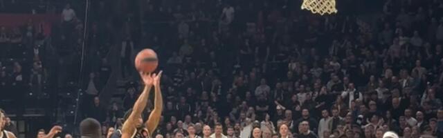 Karlik namerno promašio bacanje, ovako je Partizan slavio protiv Asvela u drami!