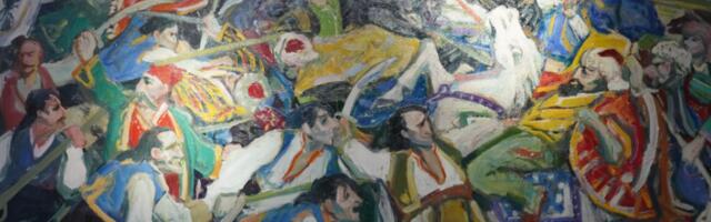 Рестаурирана слика „Бој на Чегру” представљена након седам деценија