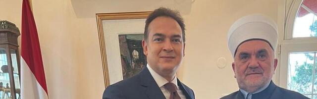 Predsjednik Mešihata sa novim ambasadorom Egipta