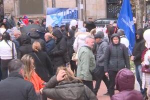Протест просветара у Београду: Тражимо оштар обрачун са насиљем у школама