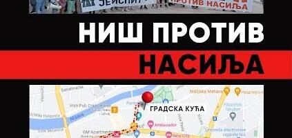 Problemi u obrazovanju i Direkcija za javni gradski prevoz -tema protesta „Niš protiv nasilja“
