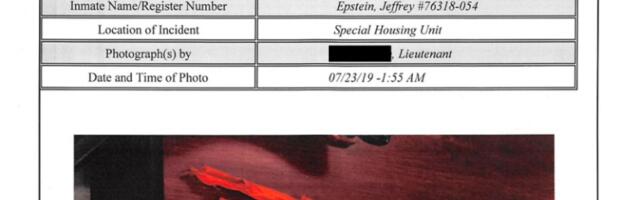 Ovako je Epstajn izgledao posle pokušaja samoubistva: Objavljene šok fotke pedofila tri nedelje pre smrti!