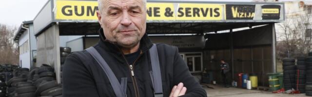 "Ovo je moje, nisam dužnik, nikad im neću dozvoliti da uđu" - Vlasnik auto servisa sa Ibarske o sporu sa izvršiteljima (VIDEO)