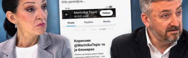 Мариника Тепић блокирала Слободана Георгијева на Иксу