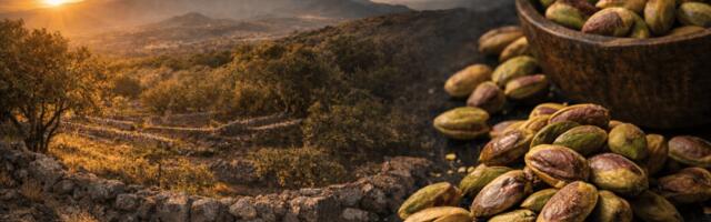 Bronte pistać - Zeleno zlato Sicilije