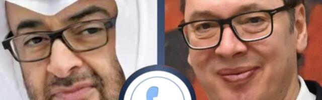 PREDSEDNIK VUČIĆ RAZGOVARAO SA ŠEIKOM MOHAMEDOM BIN ZAJEDOM AL NAHJANOM: Izrazio sam solidarnost sa narodom Emirata i poželeo mir u regionu