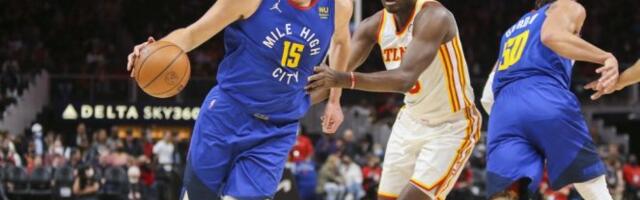 MVP DOMINIRAO! Novi dabl-dabl Jokića, Atlanta ne može bez Bogdana /VIDEO/
