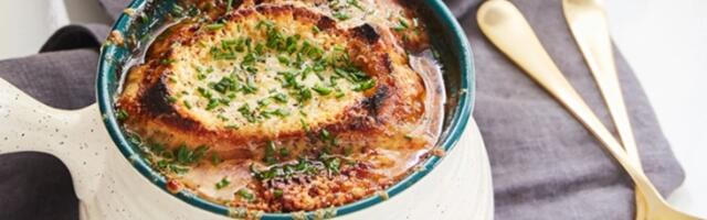 Supa od luka u francuskom stilu uz pomoć slow cooker aparata