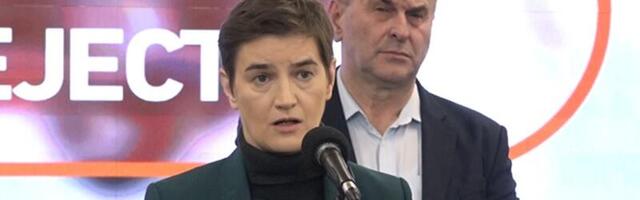 Ana Brnabić: Izmene Zakona o biračkom spisku neozbiljne, donete zarad višeg cilja