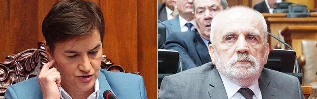 Brnabić isključila mikrofon Rističeviću, on napustio salu (VIDEO)