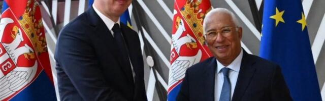 "ODLIČAN SASTANAK"! Predsednik Vučić sa Antonijom Koštom u Briselu! (FOTO)