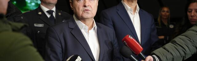 Macut i Dačić posetili Sektor za vanredne situacije zbog nevremena u većem delu Srbije