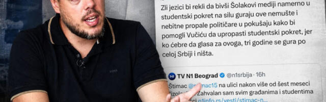 Опозиционари на Иксу: Н1 гура Штимца у студентски покрет да га компромитује