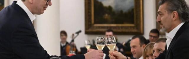 VUČIĆ PRIREDIO SVEČANU VEČERU U ČAST KAVELAŠVILIJA: Prilika da otvorimo i teme koje prevazilaze politiku, od dobrih vina, do strasti prema fudbalu (FOTO)