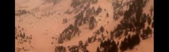FENOMEN! Sve se crveni, zbog peska iz Sahare, Evropa izgleda kao Mars /VIDEO/