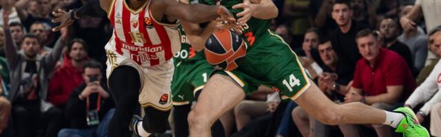 ZVEZDA PRESKOČILA PARTIZAN: Evo kako izgleda tabela Evrolige!