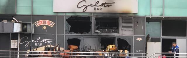 Izgoreo čuveni kafić u Novom Beogradu! Slike su potresne, sve je uništeno