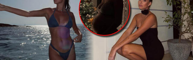 Prelepa Srpkinja čeka bebu sa košarkašem Partizana: Pokazala trudnički stomak, mreže gore (FOTO)