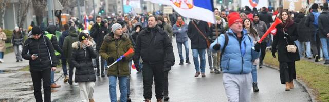 "Ne gubimo nadu": Studenti se okupili na Sretenje, počeo protest