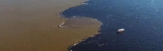 VIDEO Neverovatan prizor: Reke teku jedna kraj druge, ali se ne mešaju