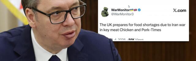 BLOKADERI ISMEVALI PREDSEDNIKA VUČIĆA KAD SE NA VREME BAVIO ROBNIM REZERVAMA: Sad Velikoj Britaniji PRETI GLAD, nema mesa, VELIKA NESTAŠICA