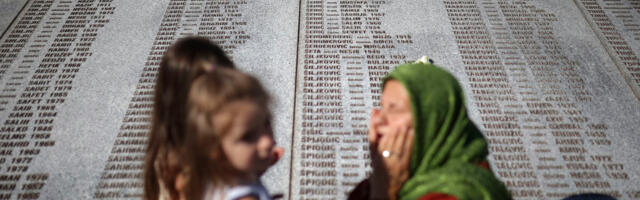 Evropa se seća svog neuspeha da zaštiti žrtve Srebrenice