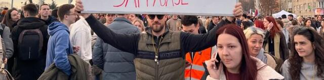 Hiljade studenata na još jednom protestu u Srbiji