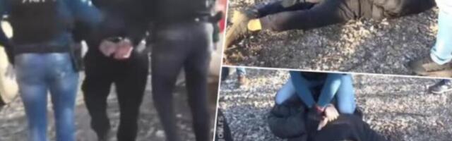 Srbi šverovali drogu u vrednosti od nekoliko milona evra, pa dolijali! Neverovatan snimak akcije hapšenja (VIDEO)