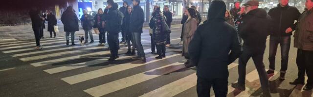 Protesti podrške Jeleni Kleut u Leskovcu
