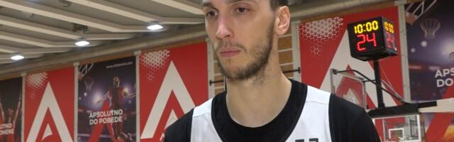 Pokuševski kapiten Partizana na Kupu Radivoja Koraća: "Da izdržimo energetski ove tri utakmice"