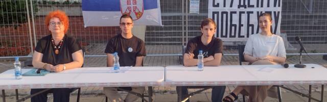 Dosta je „šerovanja” i samosažaljevanja tipa „Vidi šta nam rade?” i „Spasa nam nema!”: Poruke sa studentske tribine u Kragujevcu