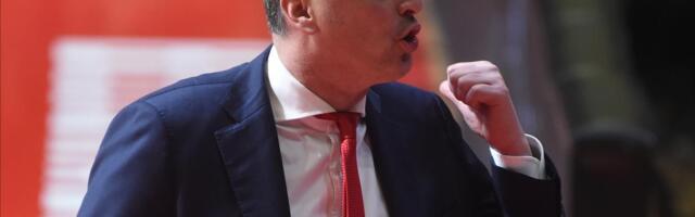 Radonjić o spornom transparentu na meču u Kaunasu: "Iskreno, želim samo da nastupi mir"