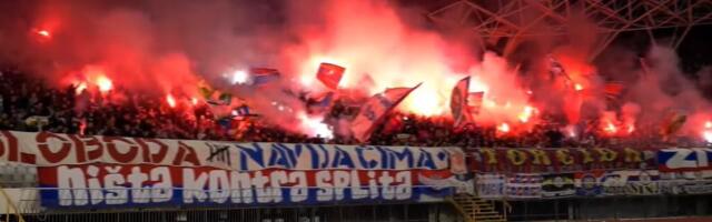 OPET „ZA DOM SPREMNI“: Sramno navijanje na meču Hajduka iz Splita!