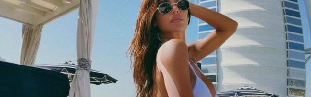 Pevačica smuvala milionera u Dubaiju, pa podelila bezobrazne fotografije: Intimu joj prekriva parčence tkanine