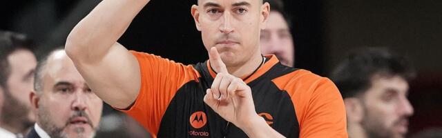 Ovo su sudije za evroligaški večiti derbi između Zvezde i Partizana: U Beograd stiže najsnažniji arbitar